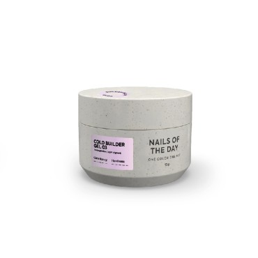 Cold Builder Gel 03 NAILSOFTHEDAY, gel constructor rosa, 15 ml