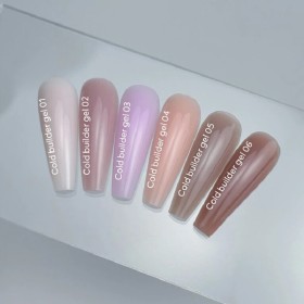 Cold Builder Gel 05 NAILSOFTHEDAY, gel constructor nude oscuro, 15 ml