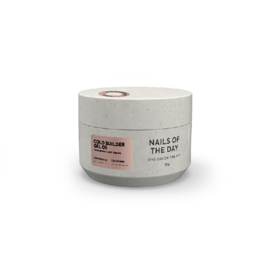 Cold Builder Gel 05 NAILSOFTHEDAY, gel constructor nude oscuro, 15 ml