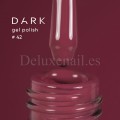 Gel Polish 042 DARK, esmalte semipermanente frambuesa, 6 ml