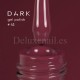 Gel Polish 043 DARK, esmalte semipermanente frambuesa oscuro, 6 ml