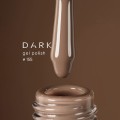 Gel Polish 155 DARK, esmalte semipermanente cacao, 6 ml