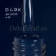 copy of Esmalte Permanente Komilfo Deluxe Series №D001 (negro), 8 ml.