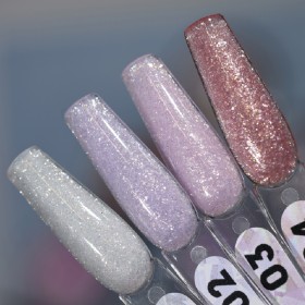 copy of Gel constructor Premium Komilfo, Bright White Violet, 30 g.