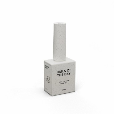 Rubber Base NAILSOFTHEDAY, base elástica, transparente, 10 ml
