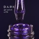 Gel Polish 170 DARK, esmalte semipermanente morado con micro brillo, 6 ml