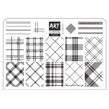 Placa Pequeña Tartan Vakula