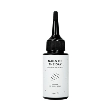 No Stress Top No Wipe NAILSOFTHEDAY, 50 ml