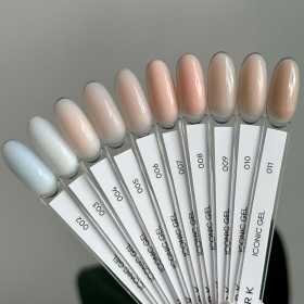 Iconic Gel 07 DARK, gel constructor líquido, nude melocotón, 15 ml