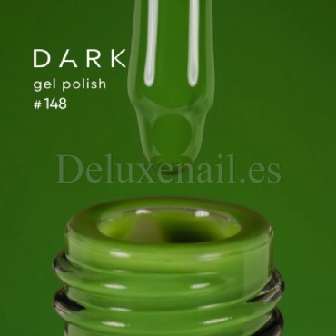Gel Polish 148 DARK, esmalte semipermanente verde, 6 ml