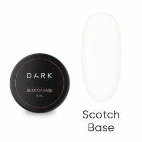 Scotch Base DARK, base elástica para aumentar la adherencia (prebase), transparente, 15 ml