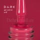 Gel Polish 087 DARK, esmalte semipermanente coral, 6 ml