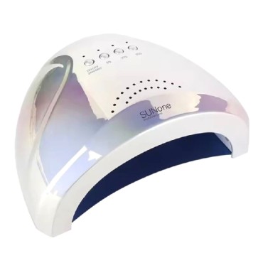 LED/UV Lámpara Sun 1, 48 W, Plata holográfico
