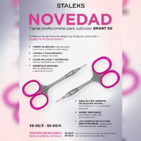 SS-50/3 - Tijeras para cutículas STALEKS Smart, 24 mm
