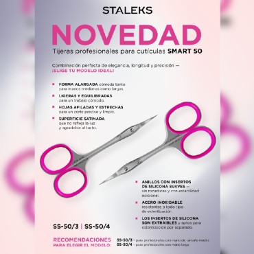 SS-50/3 - Tijeras para cutículas STALEKS Smart, 24 mm
