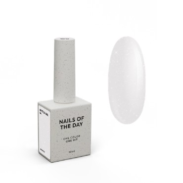 Bottle Gel Shimmer con pincel 44 NAILSOFTHEDAY, 10 ml