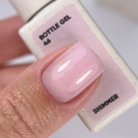 Bottle Gel Shimmer con pincel 46 NAILSOFTHEDAY, 10 ml