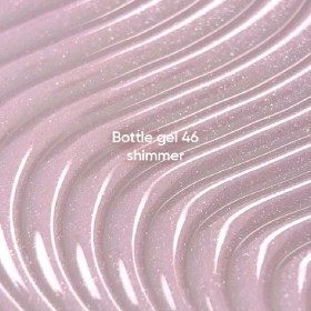 Bottle Gel Shimmer con pincel 47 NAILSOFTHEDAY, 10 ml
