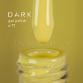 Gel Polish 077 DARK, esmalte semipermanente amarillo, 6 ml