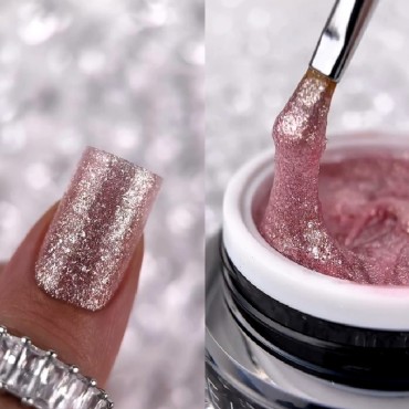 copy of Gel constructor Premium Komilfo, Bright White Violet, 30 g.