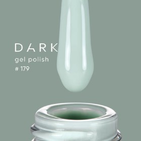 Gel Polish 179 DARK, esmalte semipermanente menta, 6 ml