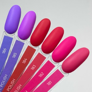 Gel Polish 182 DARK, esmalte semipermanente rosa, 6 ml