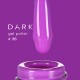 Gel Polish 185 DARK, esmalte semipermanente violeta, 6 ml