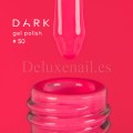 Gel Polish 050 DARK, esmalte semipermanente coral rosado neón, 6 ml