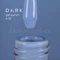 Gel Polish 073 DARK, esmalte semipermanente azul, 6 ml