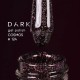 Gel Polish 124 DARK, esmalte semipermanente borgoña oscuro con micro brillo, 6 ml