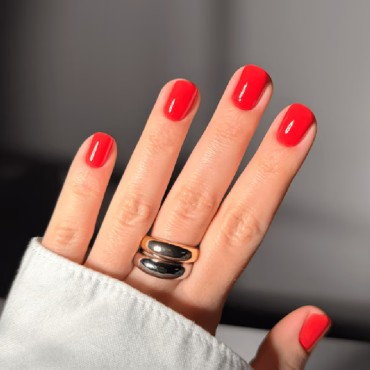 Gel Polish 152 DARK, esmalte semipermanente rojo, 6 ml
