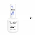 Base New France 01 DE LA RO, base camuflaje, blanco lechoso, 15 ml