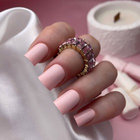 Colección Marshmallow Mousse DE LA RO, 9 esmaltes semipermanentes de 12 ml