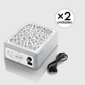 PACK Salón - 2 Aspiradores de mesa Panther-24 con rejilla blanca 66W AIR MAX