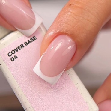 Cover Base 04 NAILSOFTHEDAY, base camuflaje, beige rosado, 30 ml