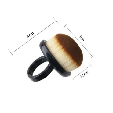 Сepillo-anillo para manicura, blanco, 1 un