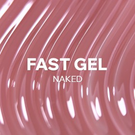 Fast Gel Naked EASY, gel líquido beige oscuro, 15 ml