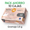 copy of Guantes de vinilo sin polvo Easy Care - Azul Transparentes , 100 unidades, talla S
