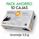 copy of Guantes de vinilo sin polvo Easy Care - Azul Transparentes , 100 unidades, talla S