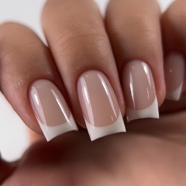 Gel Polish 001 DARK, esmalte semipermanente blanco, 6 ml
