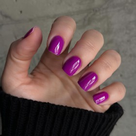 Gel Polish 018 DARK, esmalte semipermanente morado, 6 ml