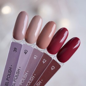 Gel Polish 040 DARK, esmalte semipermanente nude, 6 ml
