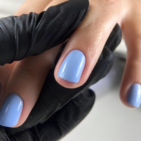 Gel Polish 072 DARK, esmalte semipermanente azul pastel, 6 ml