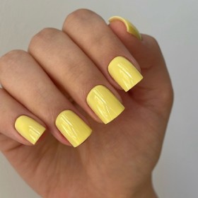 Gel Polish 077 DARK, esmalte semipermanente amarillo, 6 ml