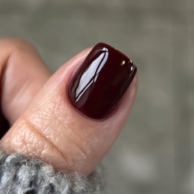 Gel Polish 078 DARK, esmalte semipermanente borgoña, 6 ml
