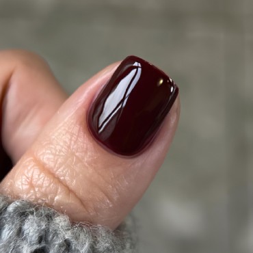 Gel Polish 078 DARK, esmalte semipermanente borgoña, 6 ml