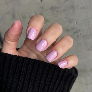 Gel Polish 093 DARK, esmalte semipermanente rosa violeta claro, 10 ml