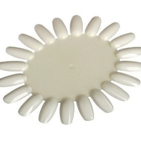 Paleta Muestrario redonda, Natural, 20 Uds.