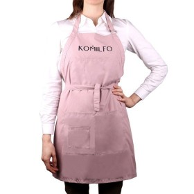 Delantal corto Komilfo, Rosa