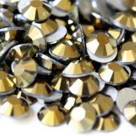 Cristales Komilfo, Gold, SS 5, 100 uds